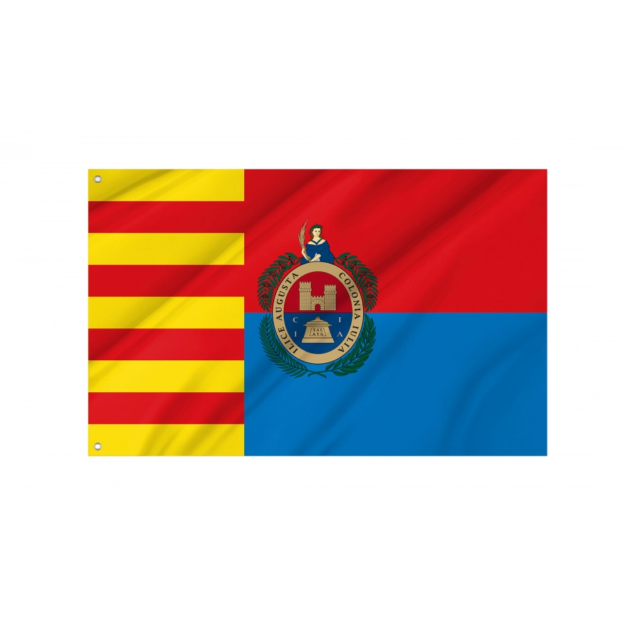 Flag Of Elx, Patriotic Flags, Unique Design Print, Flags For Indoor & Outdoor Use - High Quality Valencia for Indoor and Outdoor Use