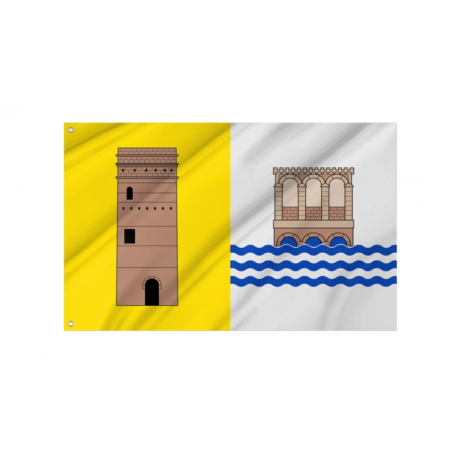 Flag Of Antella, Patriotic Flags, Unique Design Print, Flags For Indoor & Outdoor Use - High Quality Valencia for Indoor and Outdoor Use