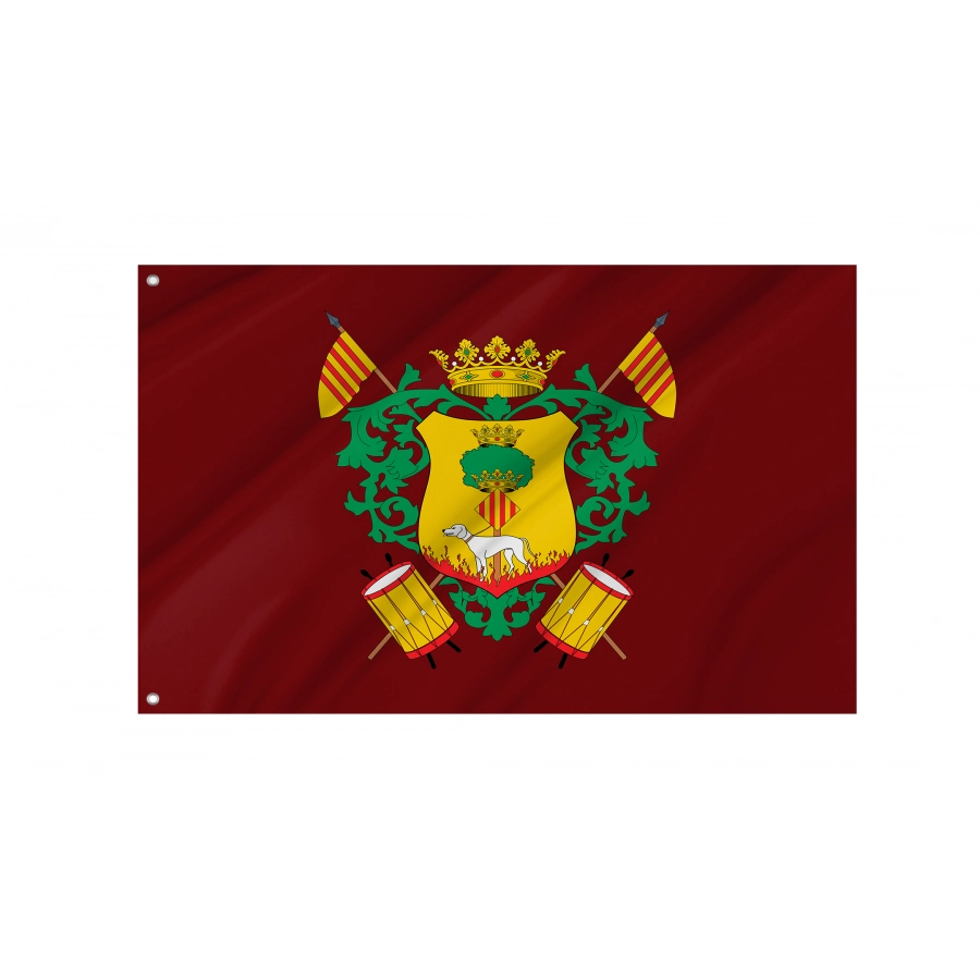 Flag Of Callosa De Segura, Patriotic Flags, Unique Design Print, Flags For Indoor & Outdoor Use - High Quality Valencia for Indoor and Outdoor Use