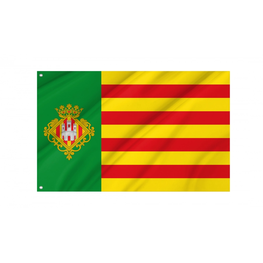 Flag Of Castellon De La Plana, Patriotic Flags, Unique Design Print, Flags For Indoor & Outdoor Use - High Quality Valencia for Indoor and Outdoor Use