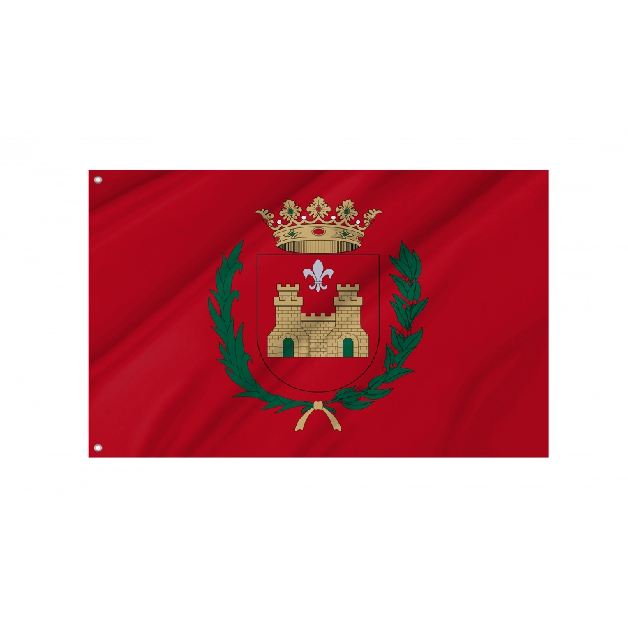 Flag Of Elda, Patriotic Flags, Unique Design Print, Flags For Indoor & Outdoor Use - High Quality Valencia for Indoor and Outdoor Use