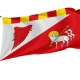 Valles Flag for Indoor & Outdoor Use - Imagine 1