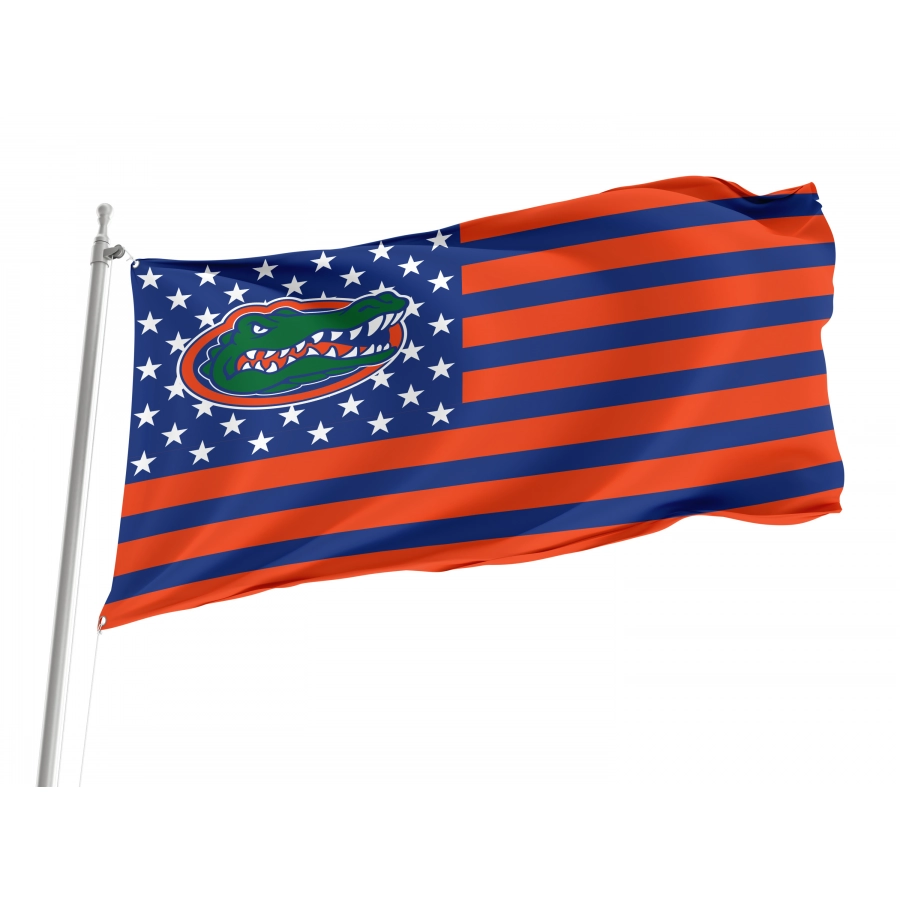 Florida Gators Nation Flag, Unique Design Print, Flags for Indoor & Outdoor Use