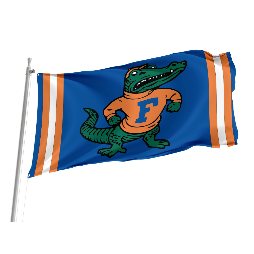 Florida Gators College Football Flag for Indoor & Outdoor Use Florida Gators College Football Flag for Indoor & Outdoor Use