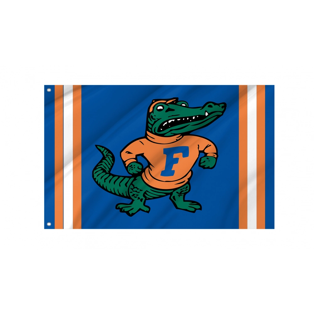 Florida Gators College Football Flag for Indoor & Outdoor Use Florida Gators College Football Flag for Indoor & Outdoor Use