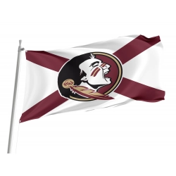 Florida State FSU Noles State of Florida Flag for Indoor & Outdoor Use