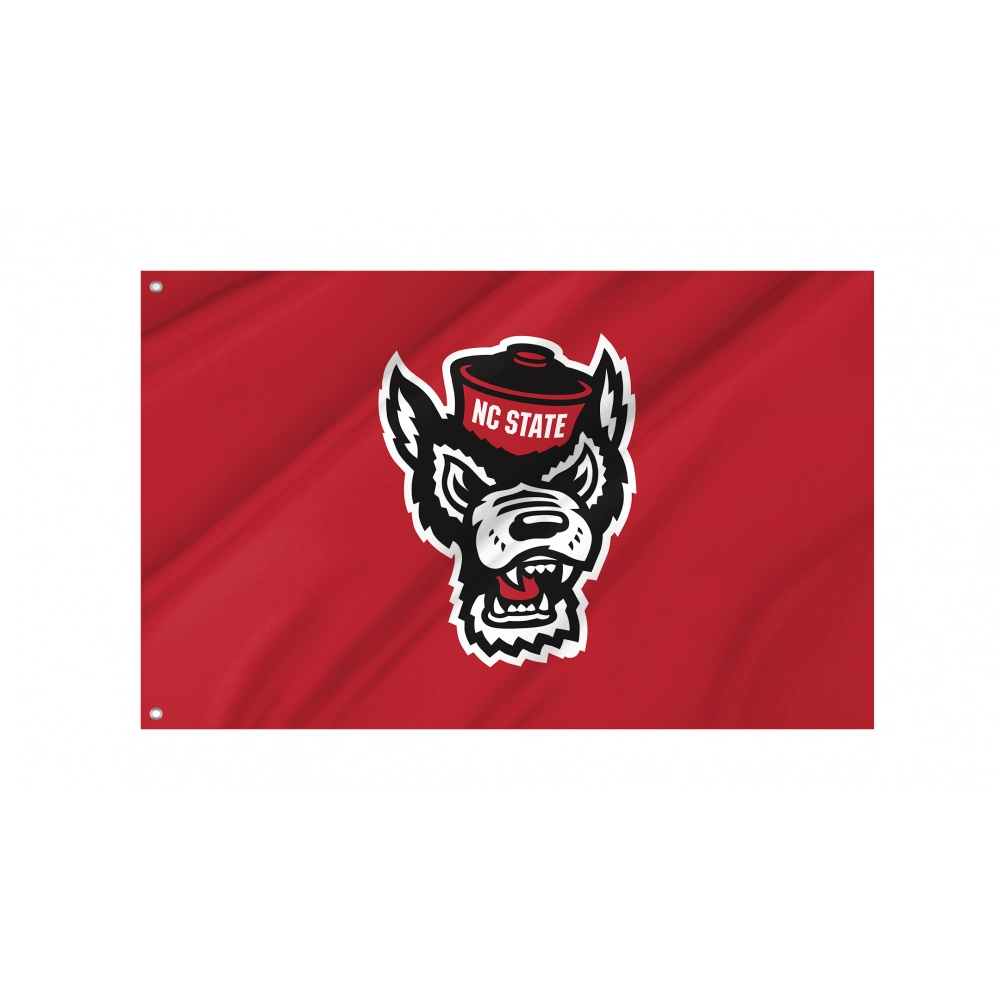 NC State Wolfpack Flag for Indoor & Outdoor Use