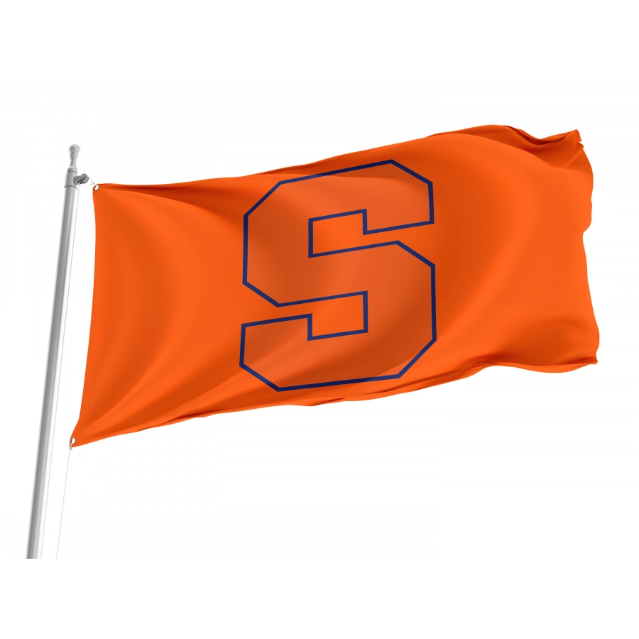 Flag of Syracuse Orange, Unique Design Print, Flags for Indoor & Outdoor Use