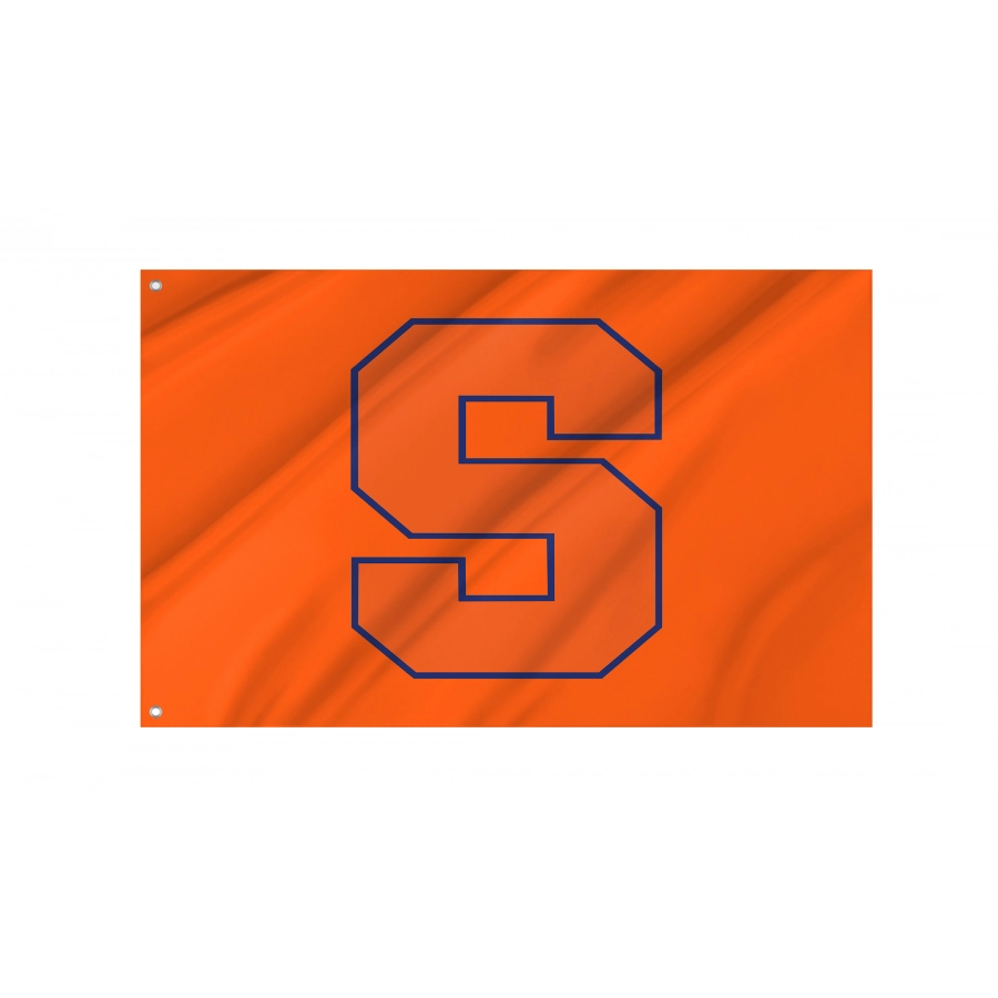 Flag of Syracuse Orange, Unique Design Print, Flags for Indoor & Outdoor Use