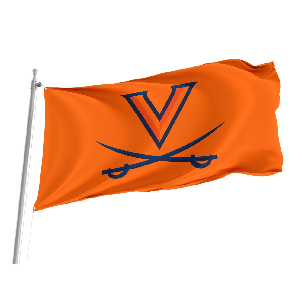 Virginia Cavaliers Flag for Indoor & Outdoor Use