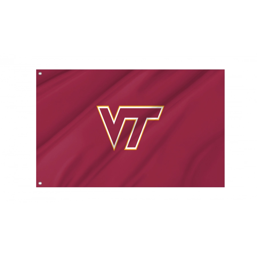 Flag of Virginia Tech Hokies, Unique Design Print, Flags for Indoor & Outdoor Use