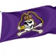 East Carolina Pirates Flag for Indoor & Outdoor Use - Imagine 1