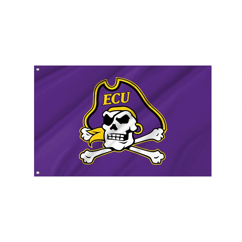 East Carolina Pirates Flag for Indoor & Outdoor Use