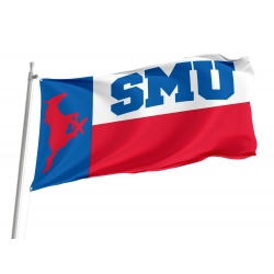 SMU Mustangs Flag for Indoor & Outdoor Use
