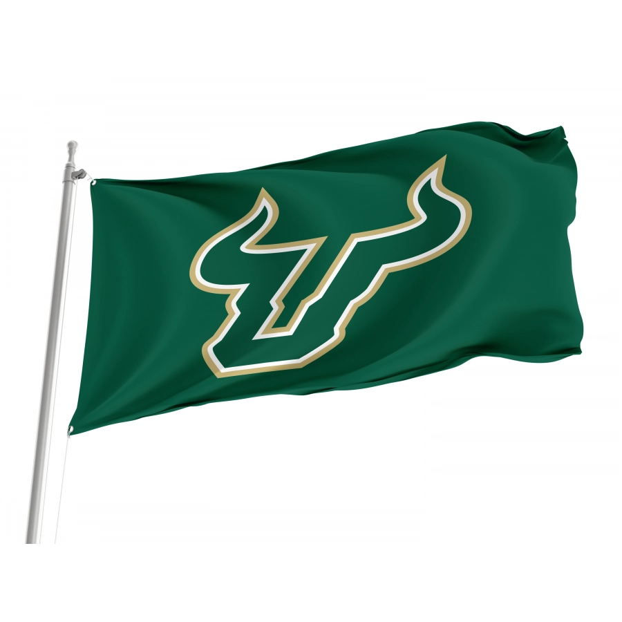 Flag of South Florida Bulls, Unique Design Print, Flags for Indoor & Outdoor Use
