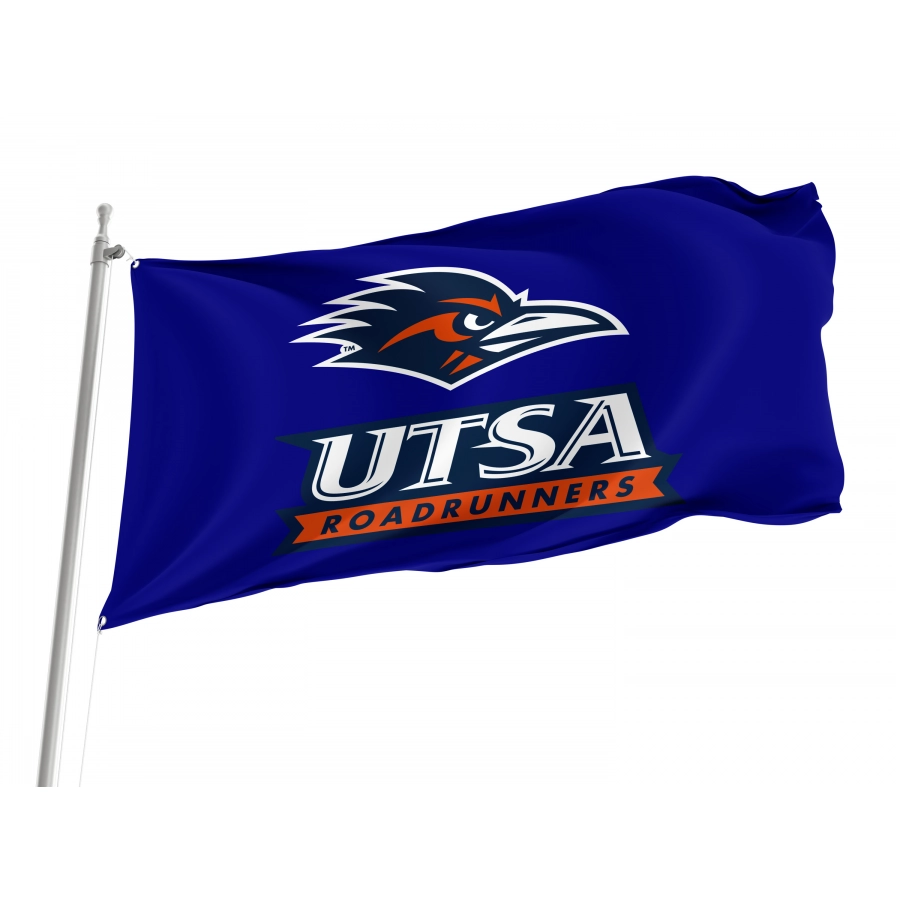 Flag of UTSA Roadrunners, Unique Design Print, Flags for Indoor & Outdoor Use