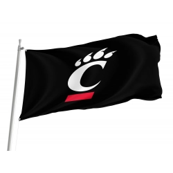Cincinnati Bearcats Flag for Indoor & Outdoor Use