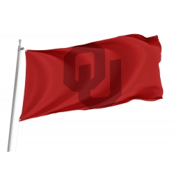 Oklahoma Sooners Flag for Indoor & Outdoor Use