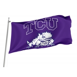 TCU Horned Frogs Flag for Indoor & Outdoor Use