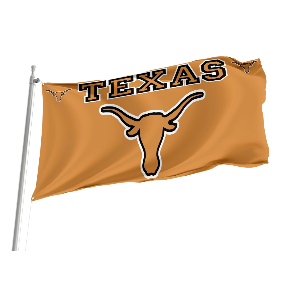 Texas Longhorns Flag for Indoor & Outdoor Use