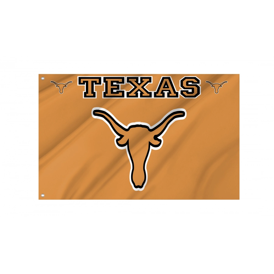 Flag of Texas Longhorns, Unique Design Print, Flags for Indoor & Outdoor Use