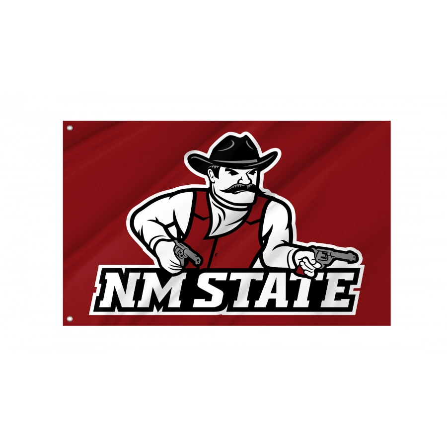 Flag of New Mexico State Aggies, Unique Design Print, Flags for Indoor & Outdoor Use