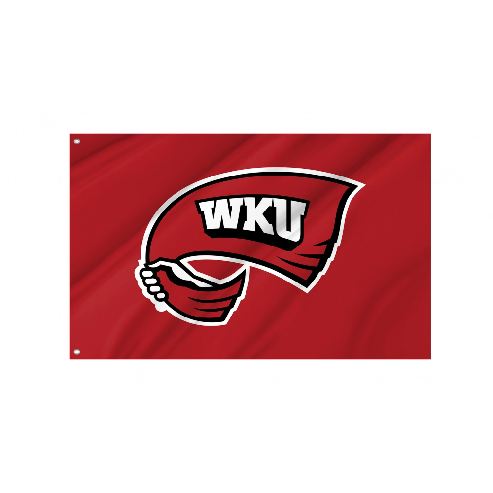 Western Kentucky Hilltoppers Flag for Indoor & Outdoor Use