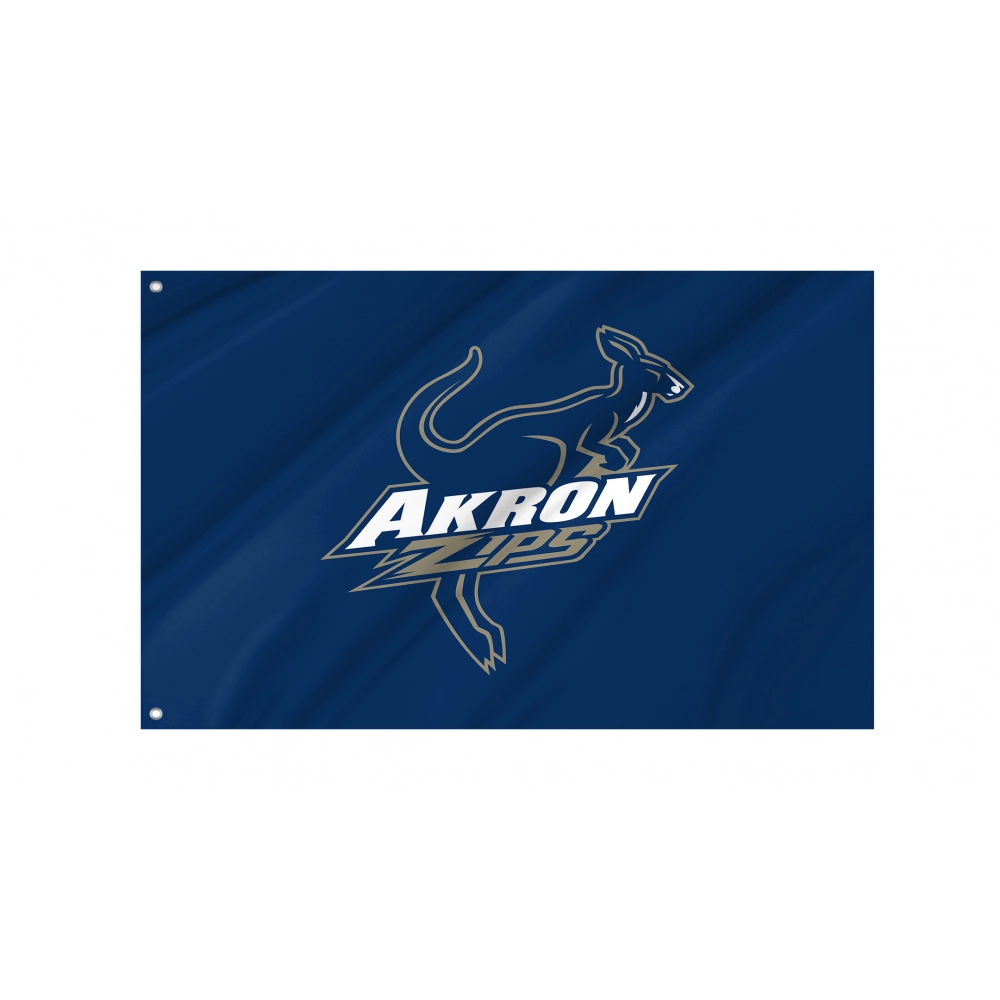 Akron Zips Flag for Indoor & Outdoor Use Akron Zips Flag for Indoor & Outdoor Use