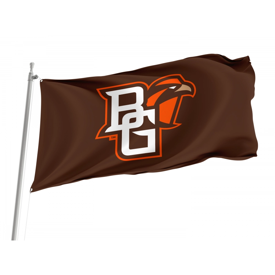 Flag of Bowling Green Falcons, Unique Design Print, Flags for Indoor & Outdoor Use