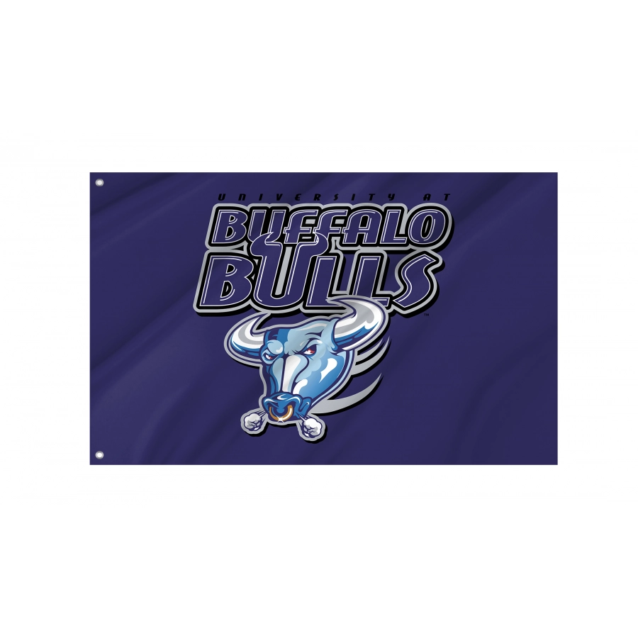 Flag of Buffalo Bulls, Unique Design Print, Flags for Indoor & Outdoor Use