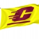 Central Michigan Chippewas Flag for Indoor & Outdoor Use - Imagine 1