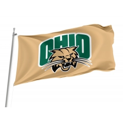 Ohio Bobcats Flag for Indoor & Outdoor Use