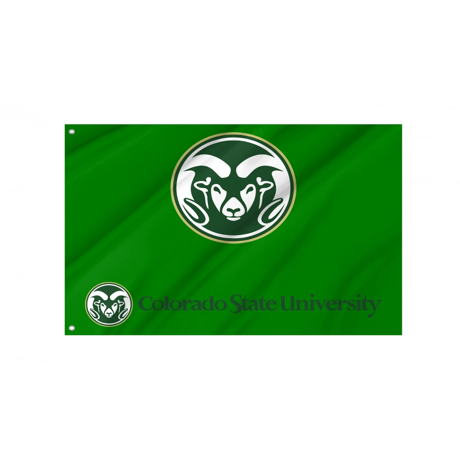 Flag of Colorado State Rams, Unique Design Print, Flags for Indoor & Outdoor Use