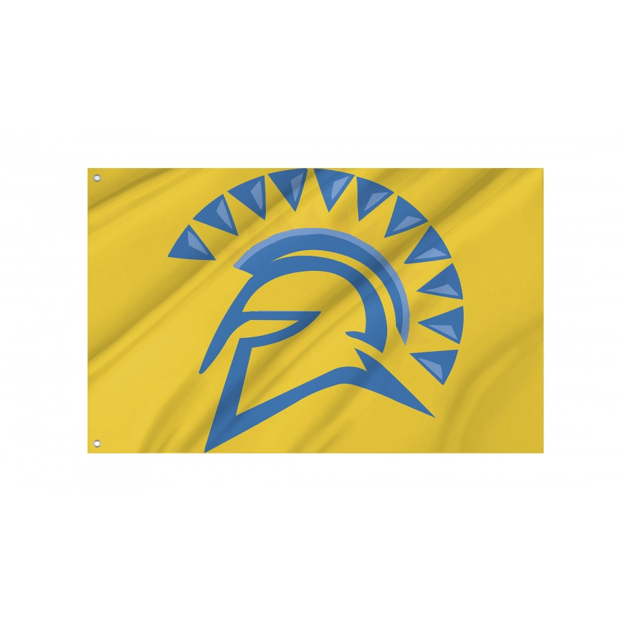 Flag of San José State Spartans, Unique Design Print, Flags for Indoor & Outdoor Use
