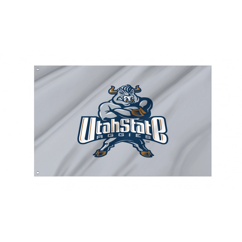 Utah State Aggies Flag for Indoor & Outdoor Use