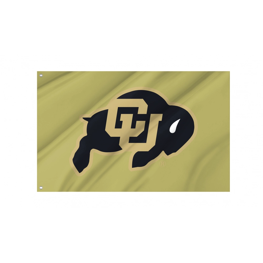 Colorado Buffaloes Flag for Indoor & Outdoor Use Colorado Buffaloes Flag for Indoor & Outdoor Use