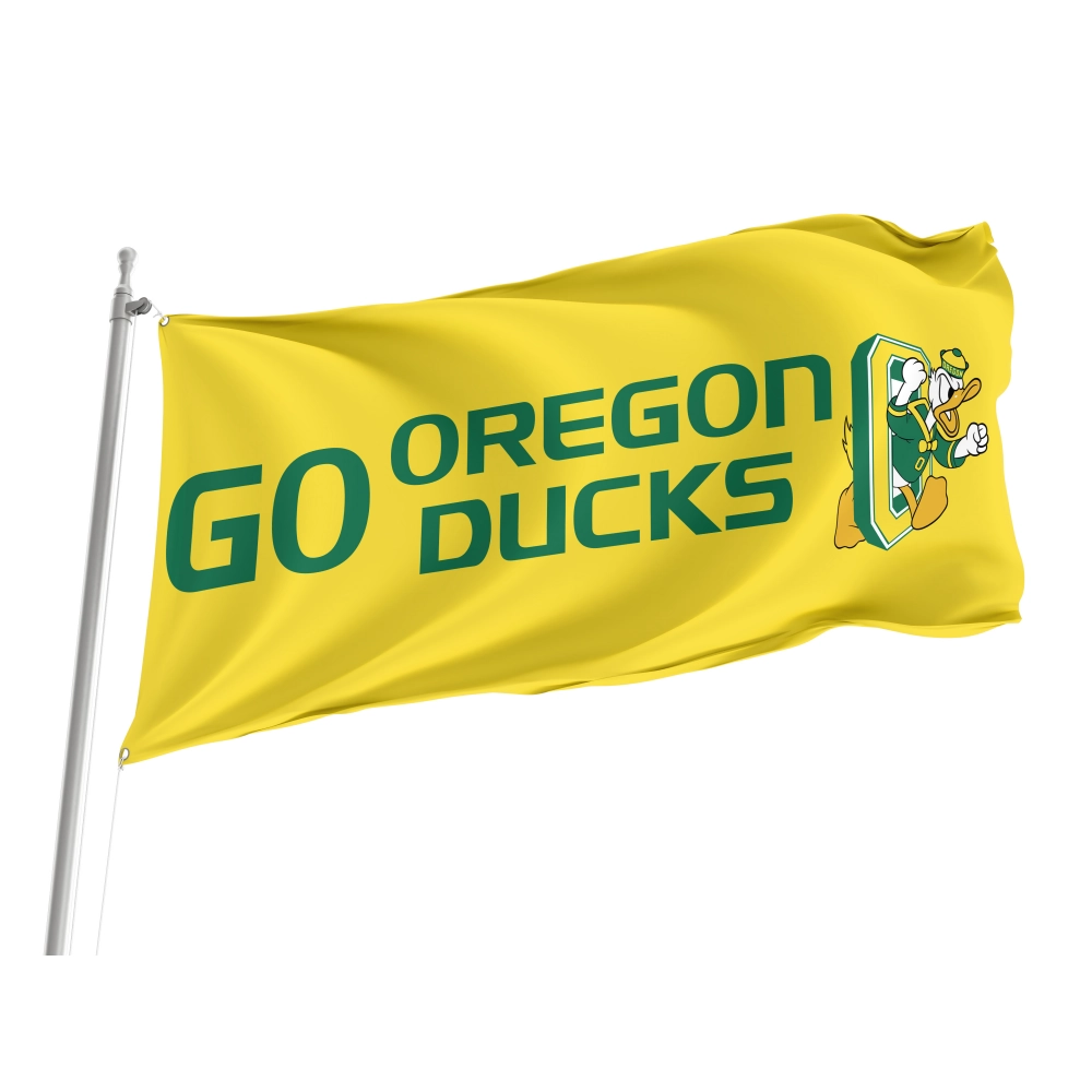Oregon Ducks Flag for Indoor & Outdoor Use Oregon Ducks Flag for Indoor & Outdoor Use
