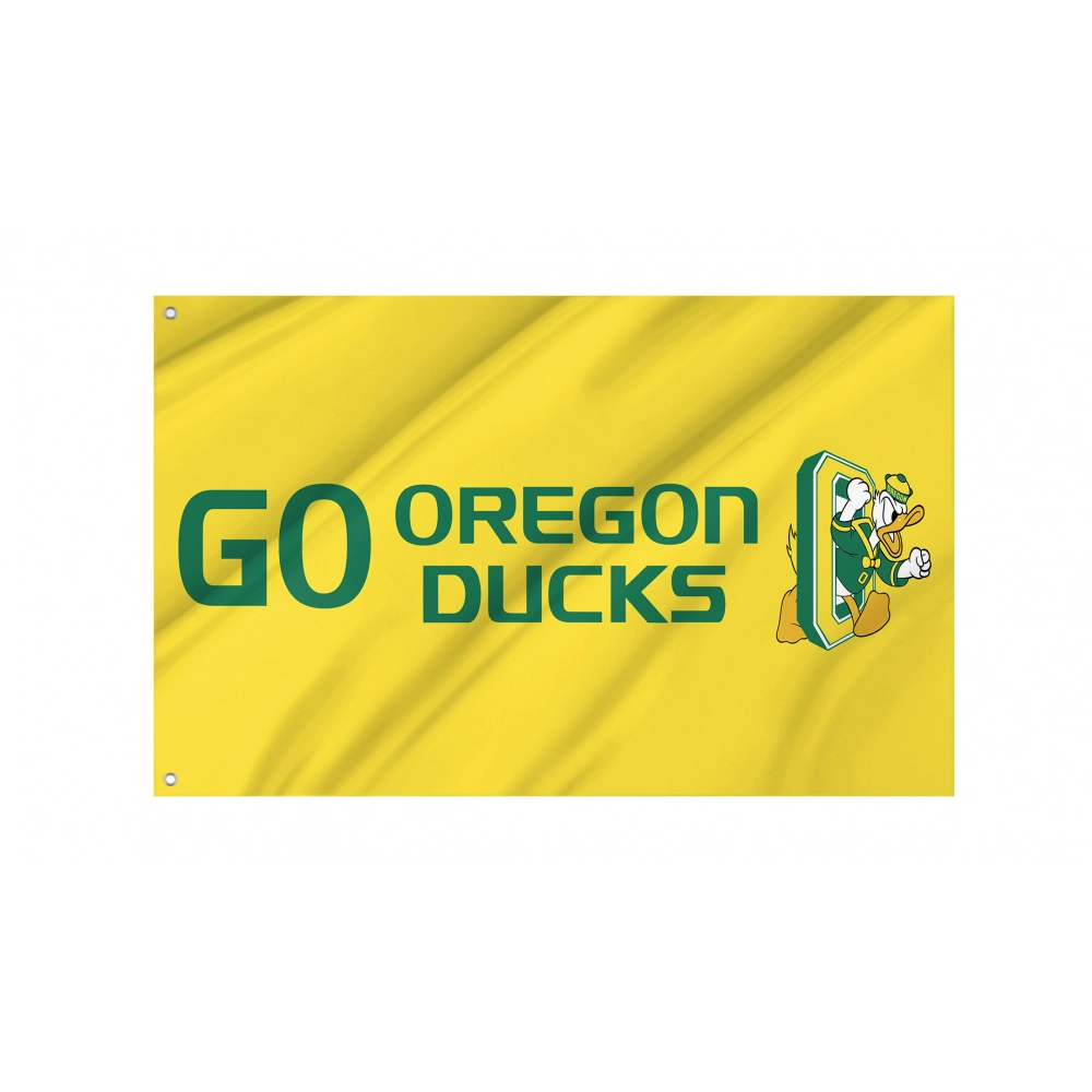 Oregon Ducks Flag for Indoor & Outdoor Use Oregon Ducks Flag for Indoor & Outdoor Use
