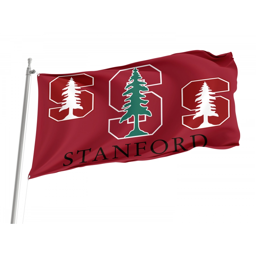 Flag of Stanford Cardinal, Unique Design Print, Flags for Indoor & Outdoor Use