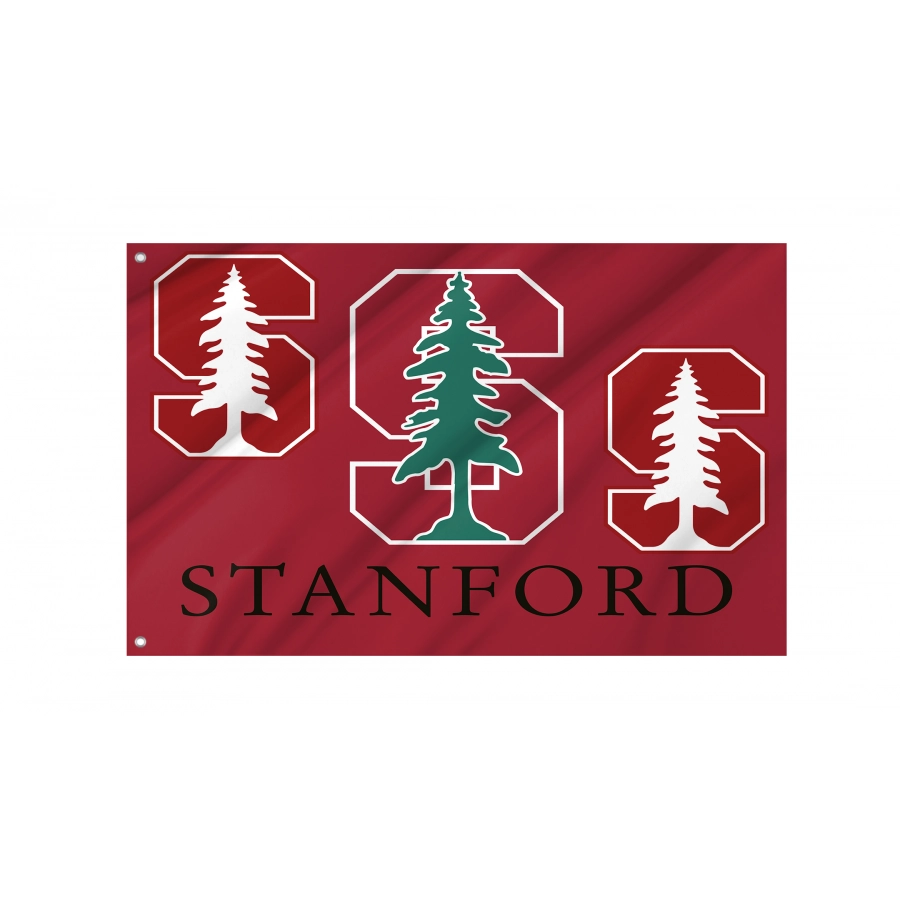 Flag of Stanford Cardinal, Unique Design Print, Flags for Indoor & Outdoor Use