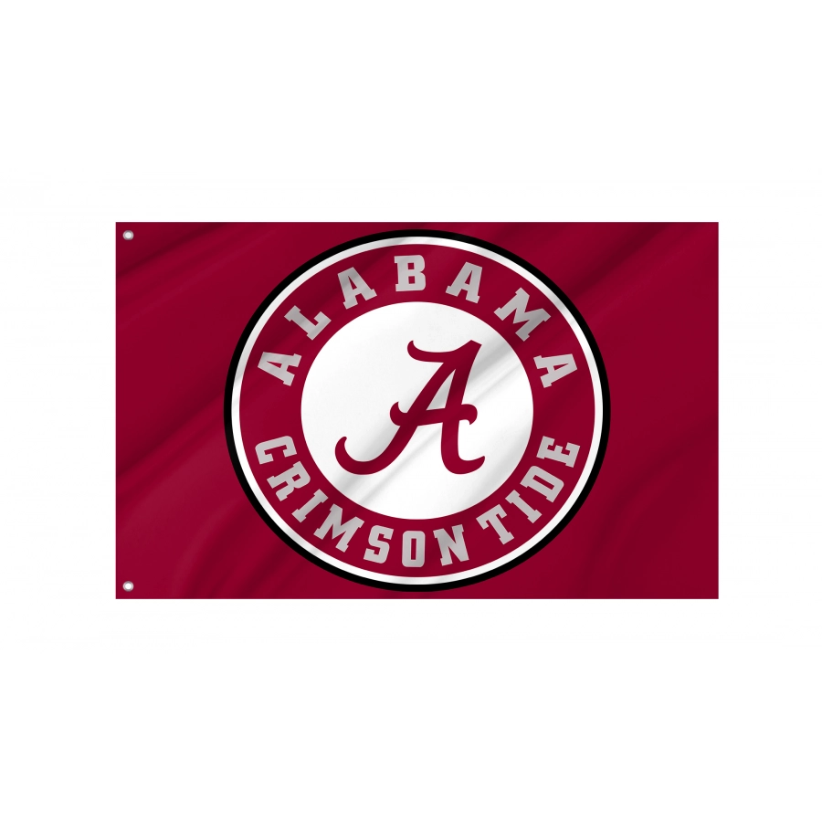 Flag of Alabama Crimson Tide, Unique Design Print, Flags for Indoor & Outdoor Use