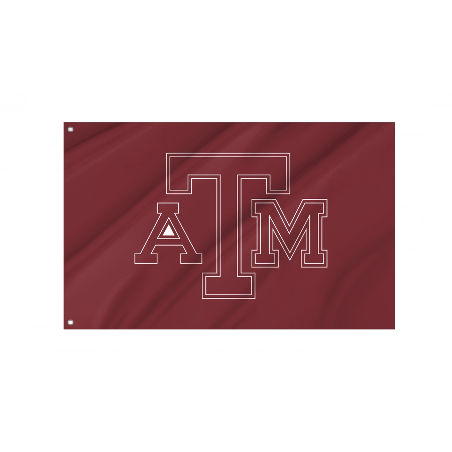 Flag of Texas A&M Aggies, Unique Design Print, Flags for Indoor & Outdoor Use