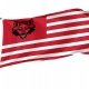 Arkansas State Red Wolves Flag for Indoor & Outdoor Use - Imagine 1
