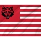 Arkansas State Red Wolves Flag for Indoor & Outdoor Use - Imagine 2