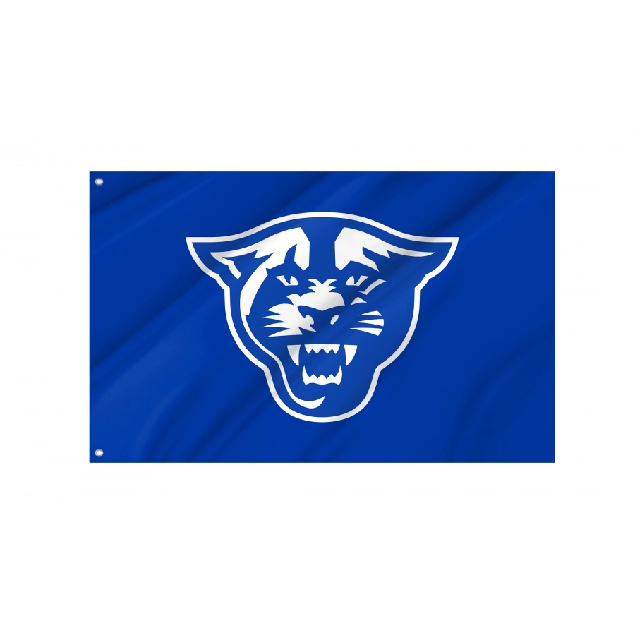 Flag of Georgia State Panthers, Unique Design Print, Flags for Indoor & Outdoor Use