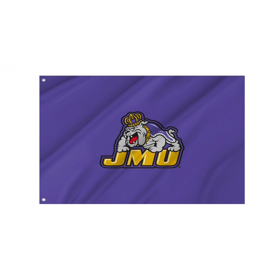 Flag of James Madison Dukes, Unique Design Print, Flags for Indoor & Outdoor Use