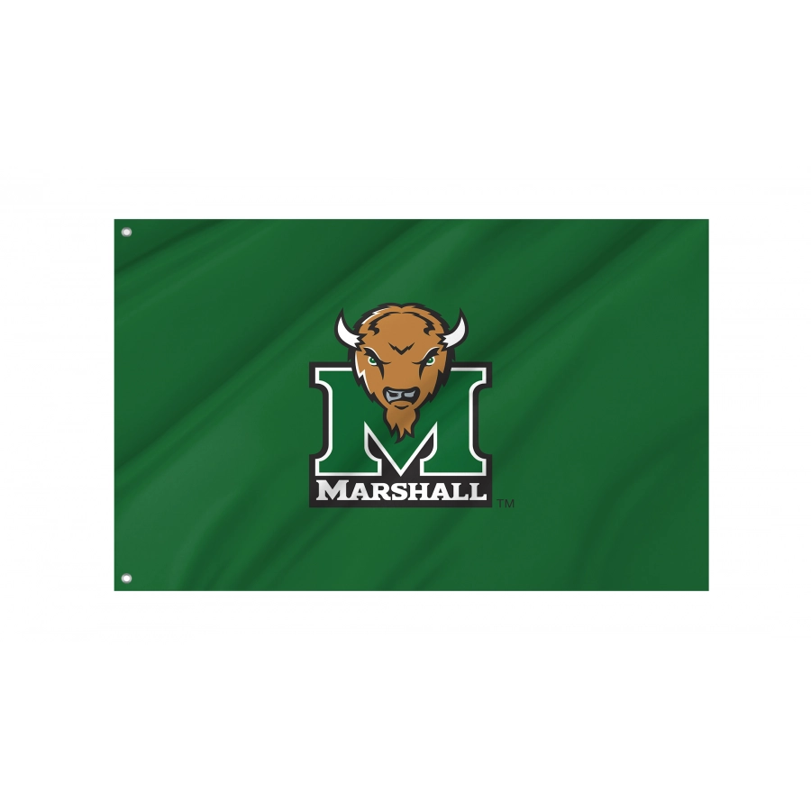Flag of Marshall Thundering Herd, Unique Design Print, Flags for Indoor & Outdoor Use