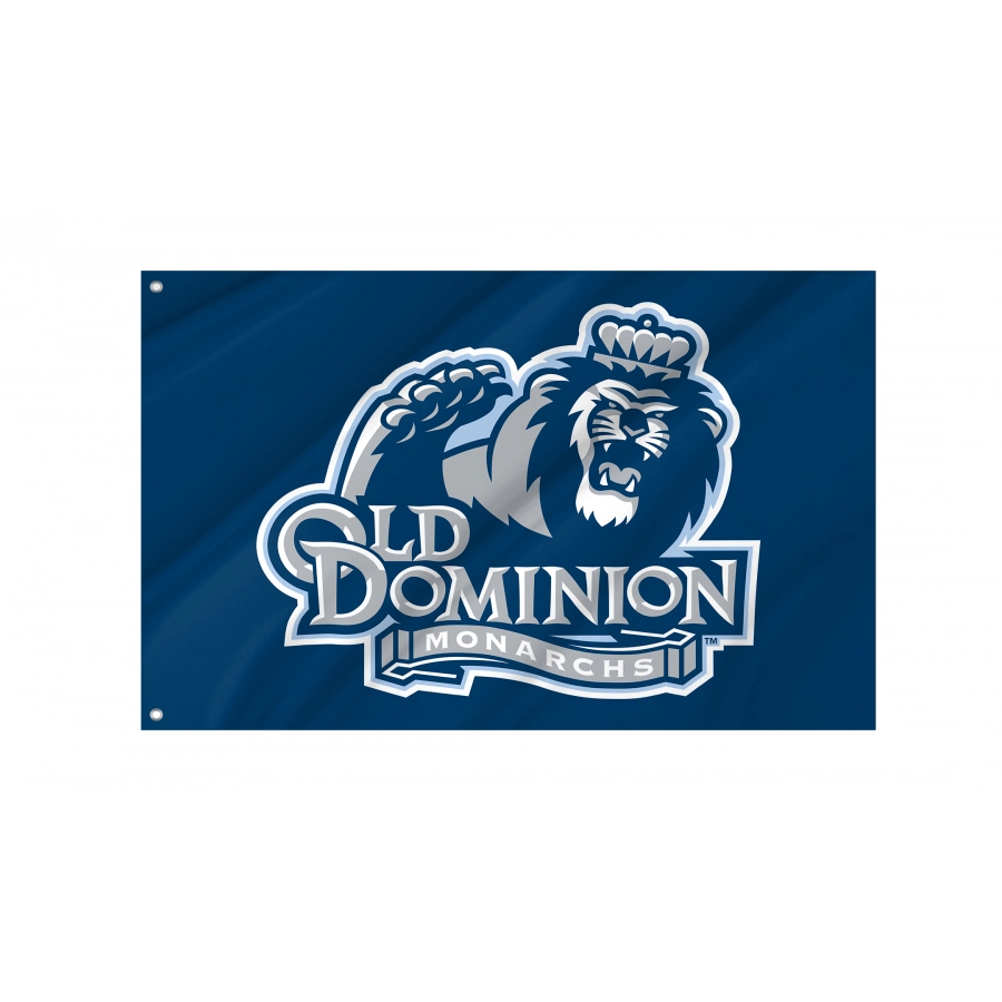 Flag of Old Dominion Monarchs, Unique Design Print, Flags for Indoor & Outdoor Use