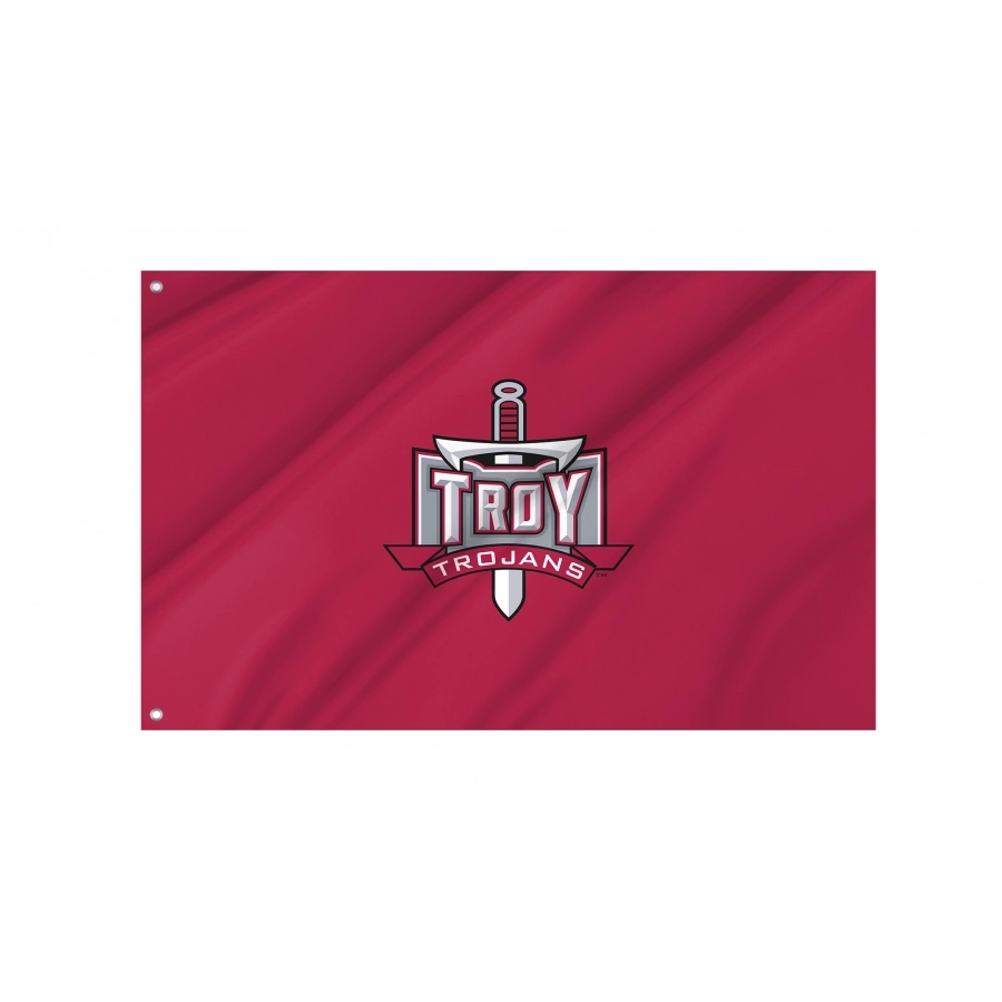 Flag of Troy Trojans, Unique Design Print, Flags for Indoor & Outdoor Use