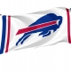 Buffalo Bills White Flag - NFL Flag - Imagine 1